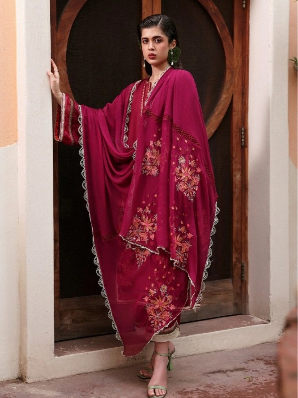 Hussain Rehar Designer Dress NWT - Picture 4 of 12